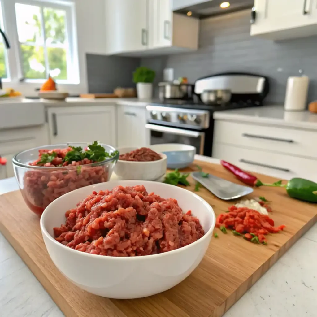 Ground Meat to Use in Chili