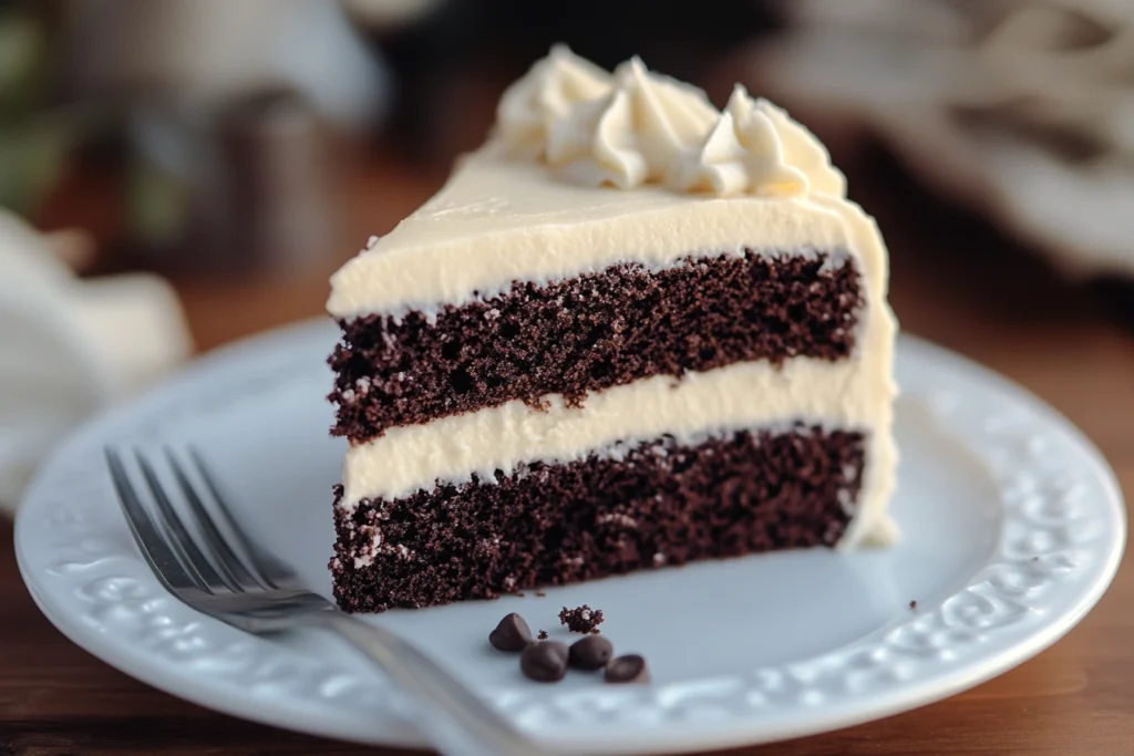  Chocolate Cake with Vanilla Frosting