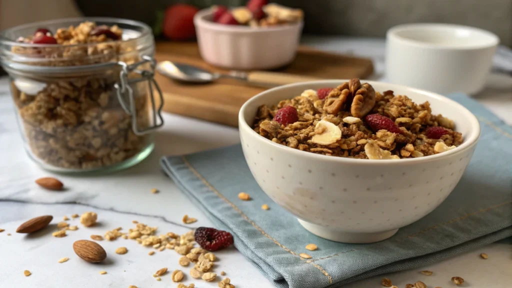 Vanilla Nut Granola Recipe