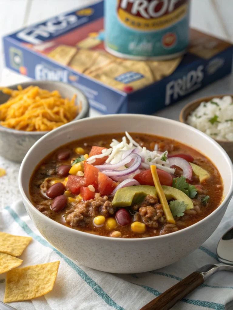 Taco Soup Frios Recipe